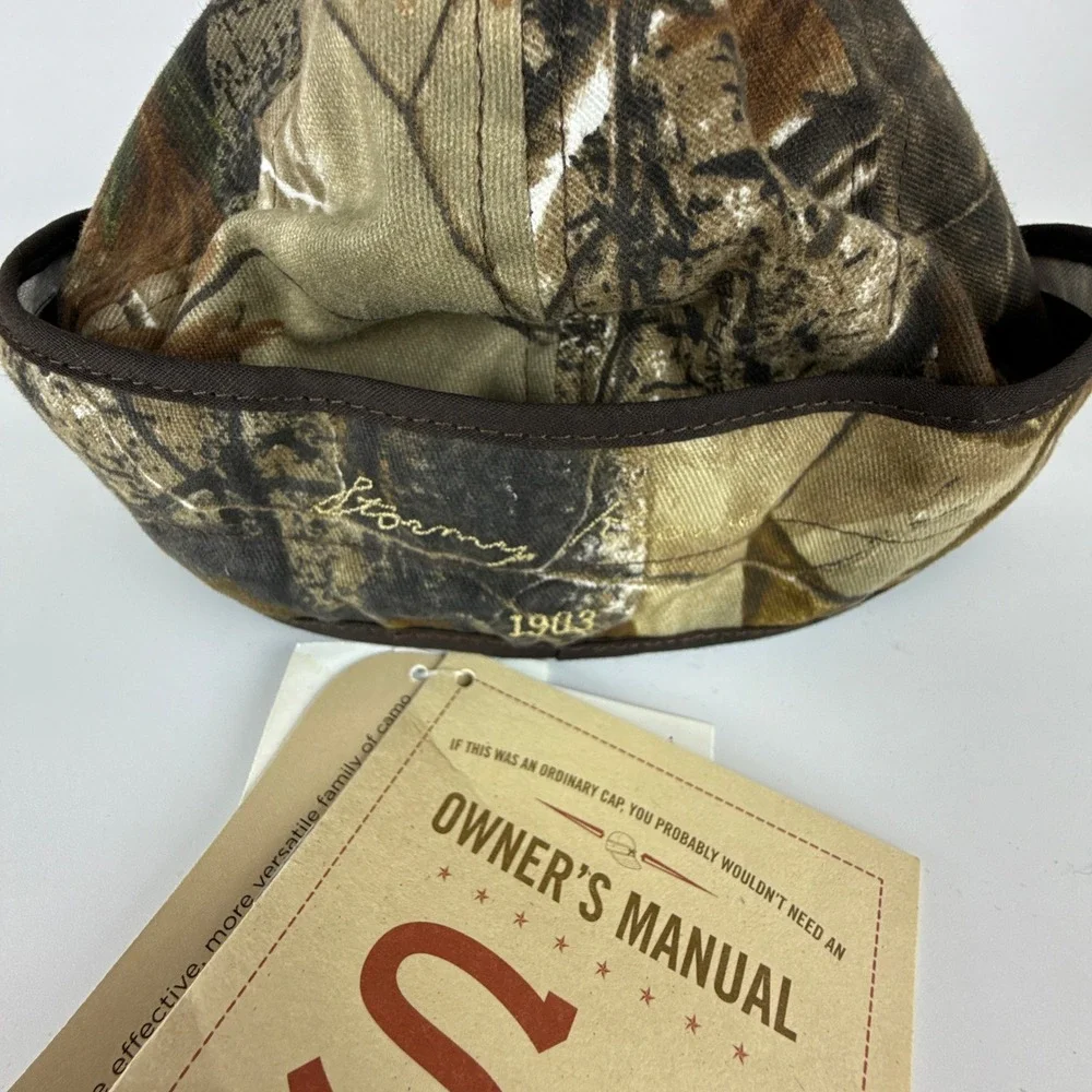Stormy Kromer The‎ Field Cap Realtree AP Camo Mens Size 7 1/8 USA NWT